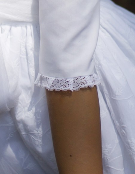 Vestido de Primera Comunión Borgoña