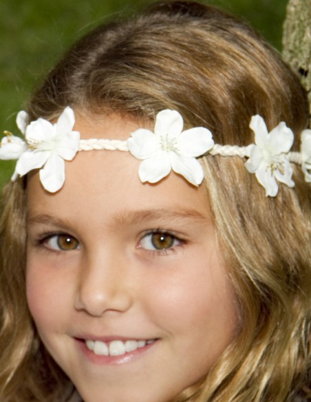 Tocado trenzado Hippie