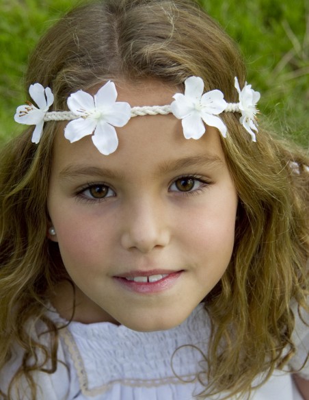 Tocado trenzado Hippie