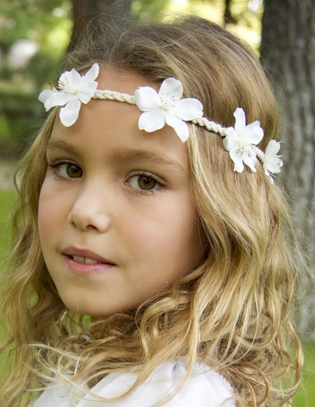 Tocado trenzado Hippie