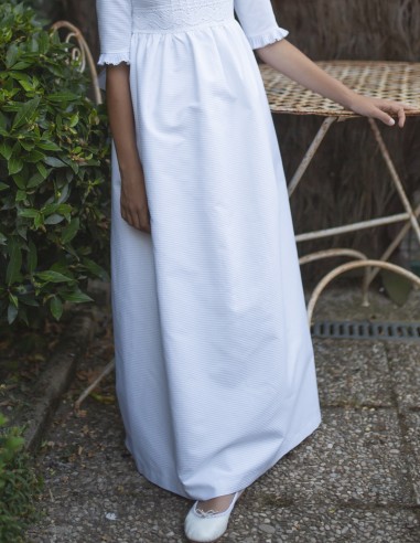 Vestido de Primera Comunión Blanca
