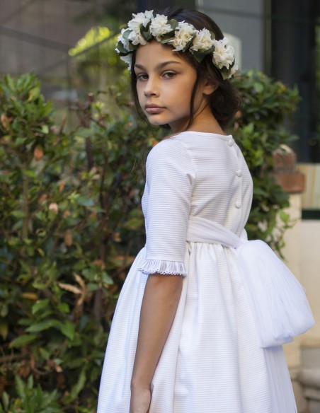 Vestido de Primera Comunión Blanca