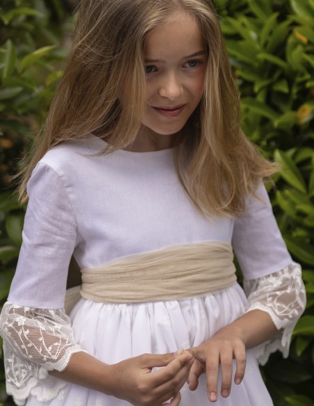 Vestido de Primera Comunión Paula