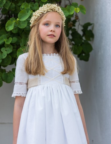 Vestido de Primera Comunión Capri