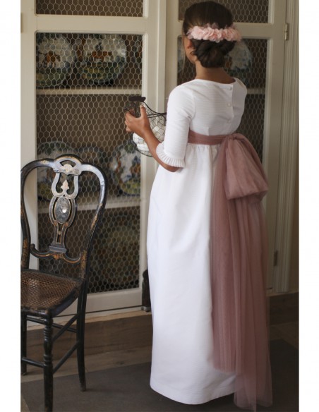 Vestido de Primera Comunión Bolillos