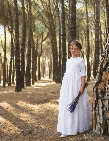 Vestido de Primera Comunión Topos