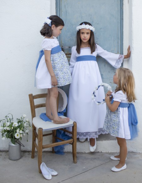Vestido de Primera Comunión Creta