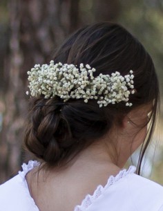 Tocado Paniculata blanca 2